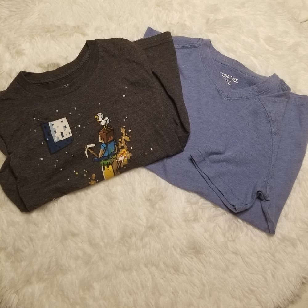 Set of 2 medium shirts (sz 8-10)
